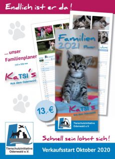 NEU!!! TSI-Familienplaner "KaTSIs aus dem Odenwald" ab sofort erhältlich!!!