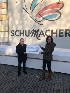 Tolle Spende von der Firma Schumacher!!!