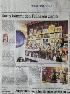 03.02.2022 - Odenwälder Zeitung - Rares kommt den Fellnasen zugute