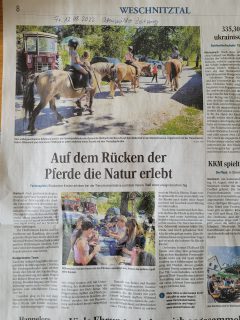 12.08.2022 - Odenwälder Zeitung - Rimbacher Ferienspiele
