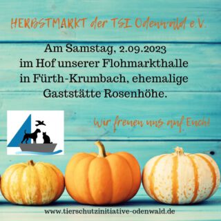 Unser Herbstmarkt am 02.09.2023 in Fürth-Krumbach