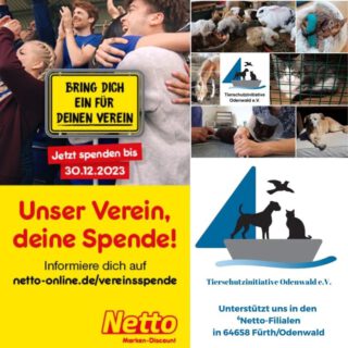 Wir sind Partner der Netto-Spendenaktion in Fürth/Odenwald